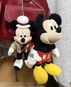 ミッキー　ぬいぐるみバッジ　セット