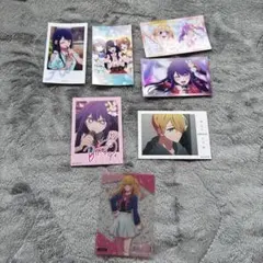 推しの子 アニメイトカフェ 星野アイ レア 箔押し クリアカード - メルカリ