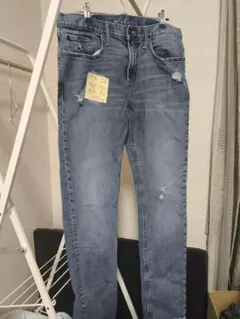 ブルーダメージデニムパンツ ウエスト82cmのサムネイル