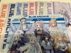 ローソン　ブルーアーカイブ　クリアファイル8種コンプリート