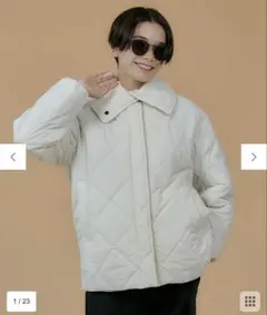 中綿 キルティングジャケット