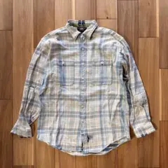 RRL ダブルアールエル チェック柄 ネルシャツ XL 三ツ星 90s - メルカリ