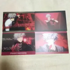 うたプリ タブナイ 通販特典 クリアカード 黒崎蘭丸 4種セット