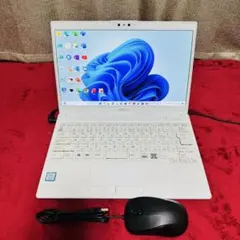 設定済軽量モバイル8世代i5 Win11SSD 256メモリ8ギガオフィスDVD
