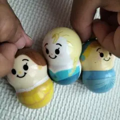 ディズニー　おきあがりこぼし　3つセット　コロコロのサムネイル