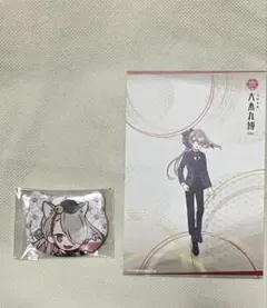 刀剣乱舞 今剣　刀猫缶バッジ　祝装ポストカード