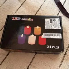 LEDキャンドルライト　24個　結婚式　ウェルカムスペース　　電池式