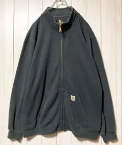Carhartt 풀 Zip 재킷 스웨트 멕시코제 블랙 2XL