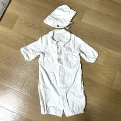 セレモニードレス　男の子　ミッキーマウスロンパースと帽子セット