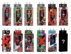 【10種】仮面ライダー ソフビパッケージチャーム
