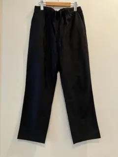 UNITED ARROWS イージーパンツ麻綿　ブラックのサムネイル
