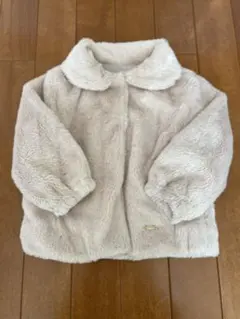 プティマイン　ファージャケット コート　ピンク　女の子　100