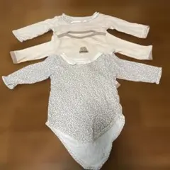 holiday 長袖肌着セット 90cm 3枚　ロンパース