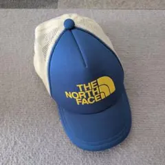 THE NORTH FACE 青 メッシュキャップ