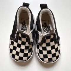 vans チェッカー　スリッポン 13cm