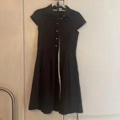 春物　Lois crayon 黒ワンピ　9号