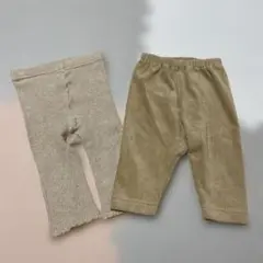 UNIQLO 70cm レギンス　2点まとめ売り