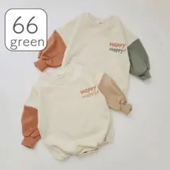 即売れ｜ベビー用ロンパース｜配色ロンパース｜袖カラー