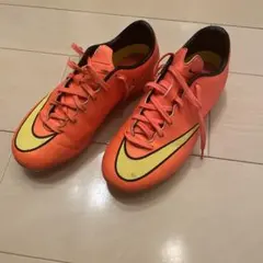 Nike サッカースパイク オレンジ/イエローmercurial 23.5センチ