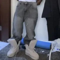 Pluto lunar black sneakers boots Opium