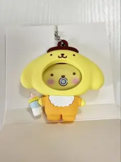 フォトバッチ付きマスコット ポムポムプリン