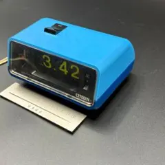 【メンテ済み・動作正常】CITIZENパタパタ時計 ハイリーフ・カーチス 水色 メンテ済み・動作正常】CITIZENパタパタ時計 ハイリーフ・カーチス