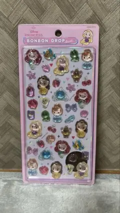 ボンボンドロップシール ディズニープリンセス 正規品