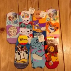 レディース　ディズニー靴下　７足セット⑤