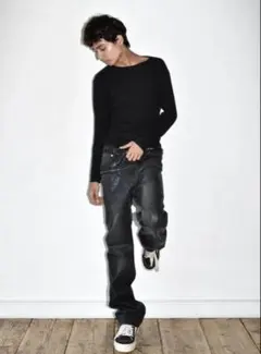 goar.archive Blackzipperwaist denim 完売商品 - メルカリ