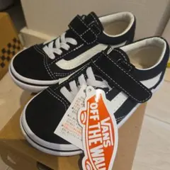 VANS スニーカー　17センチ　黒