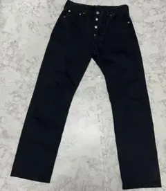 【希少】90s スペイン製 リーバイス 501 ブラックデニム 黒29
