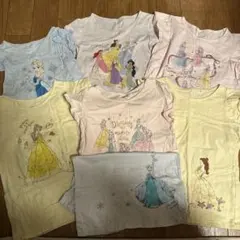 ディズニープリンセス　Tシャツ　120 まとめ売り