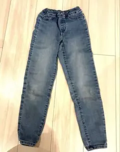 大特価‼️GUデニムブルー スキニージーンズ デニム　パンツ　130