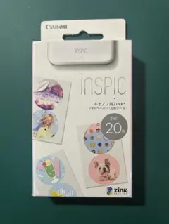 Canon iNSPiC ZINKフォトペーパー 2in1 20枚