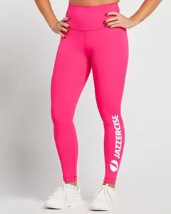 【週末SALE】新品未使用　ジャザサイズ　jazzercise レギンス 新品 jazzercise ジャザサイズ 40周年限定 レギンス XXL - メルカリ