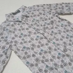 90㎝◆BeBeべべ◆長袖コーデュロイシャツ◆カバリエレ アズーロ