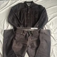 KAPITAL CENTUCY DENIM No.5 セットアップ 柿渋染めのサムネイル
