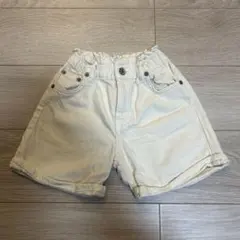 ホワイト ショートパンツ ZARA