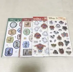 ディズニー シーリング風ぷっくりシール　ぷにぷにシール 4種セット　セリアのサムネイル