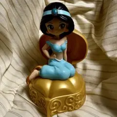 ディズニープリンセス カプキャラヒロインドール　ジャスミン　ミニフィギュア