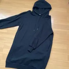 パーカーワンピース ひざ丈ワンピース