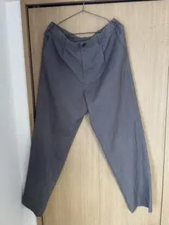 ユニクロ　メンズ グレー イージーパンツ L