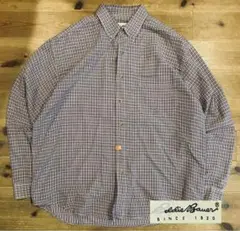 シャツ 古着 90s Eddie Bauer エディー・バウアー L チェック