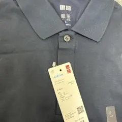 1枚【新品未使用、タグ付き】ユニクロ　エアリズムコットンカノコポロシャツ　1枚