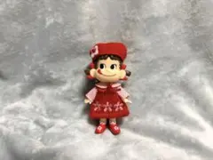 不二家 ペコちゃん 赤いワンピース　マスコット キーホルダー　人形　レトロ