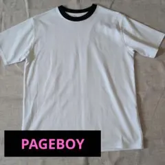 PAGEBOY ホワイト Tシャツ Fサイズ