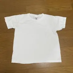 白Tシャツ 140 無地 綿100%のサムネイル