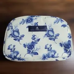 ROYAL COPENHAGEN ポーチ 花柄 ブルーのサムネイル