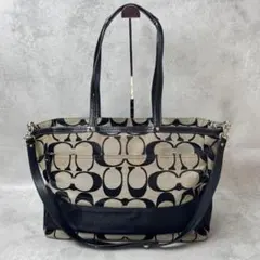 Y2K COACH Signature C Tote Diaper Bag