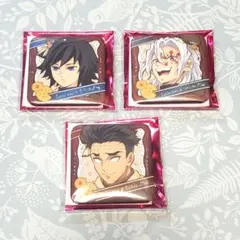 鬼滅の刃 義勇 天元 行冥 バレンタイン2026 缶バッジ 3点セット